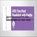 4781 Two-Point Deadlatch with Paddle